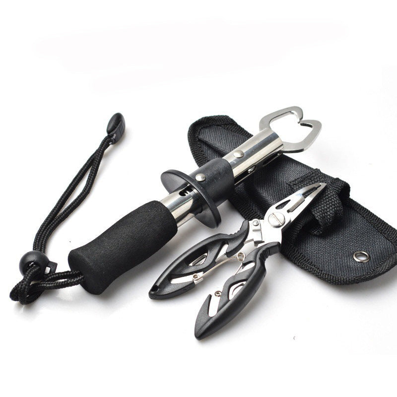 Set de alicates y pinzas de pesca de acero inoxidable con mango antideslizante – multifuncional
