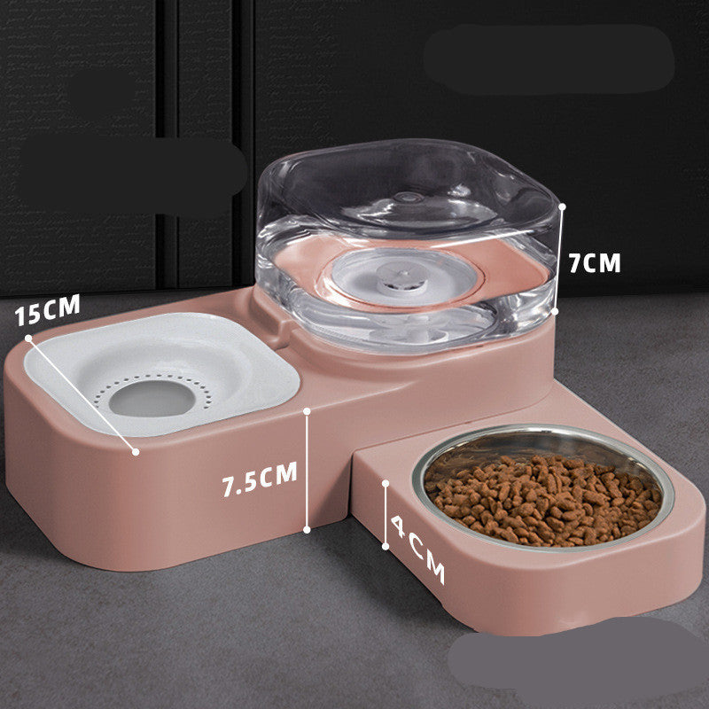 Dispensador automático de agua y comida para mascotas – Portátil y sin enchufe