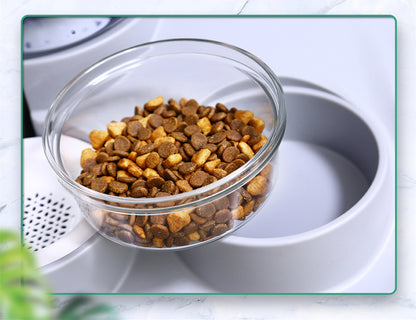 Dispensador automático de agua y comida para mascotas – Portátil y sin enchufe