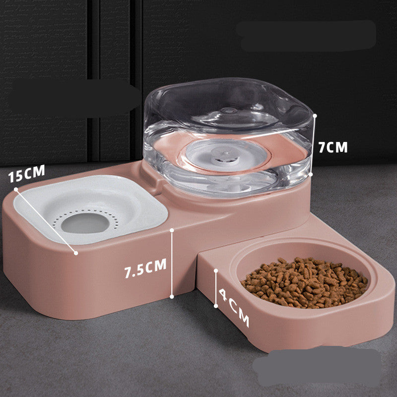 Dispensador automático de agua y comida para mascotas – Portátil y sin enchufe