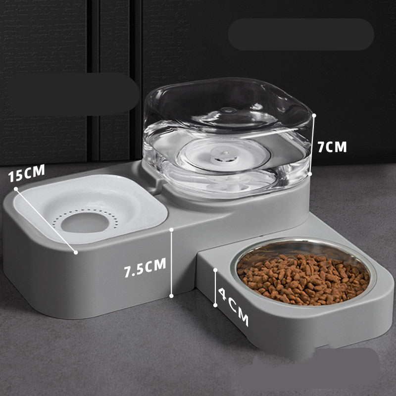 Dispensador automático de agua y comida para mascotas – Portátil y sin enchufe