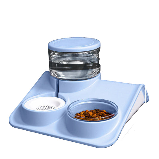 Dispensador automático de agua y comida para mascotas – Portátil y sin enchufe