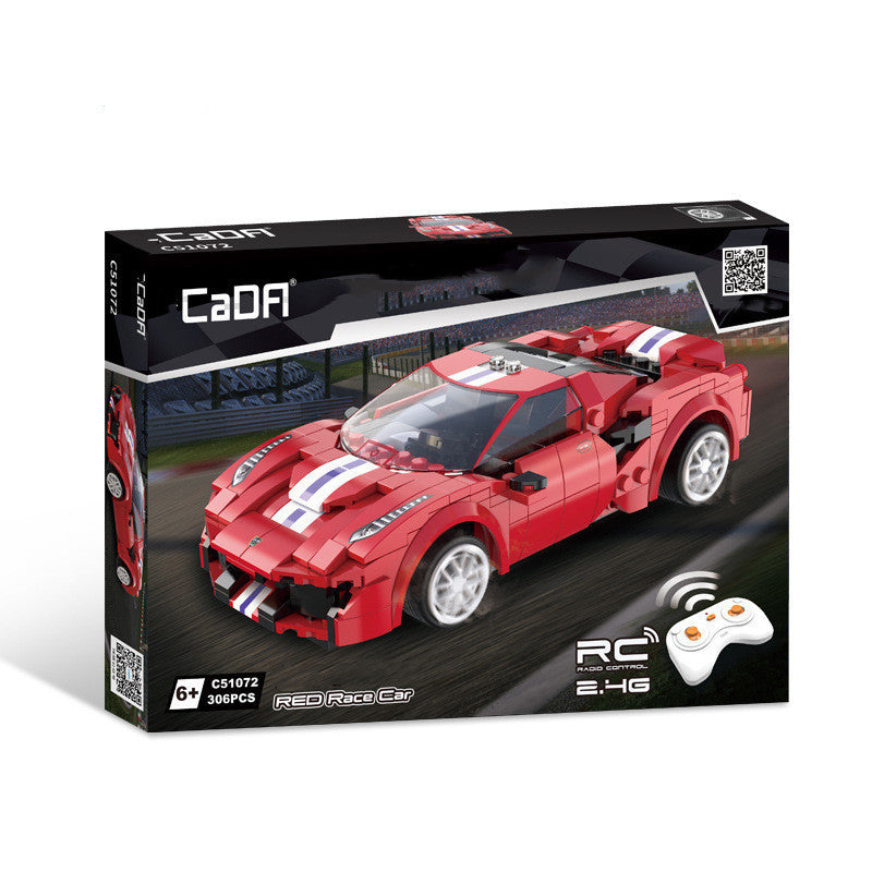 Coche Deportivo “Blue Phantom” con Control Remoto y App – Juguete de Bloques de Construcción
