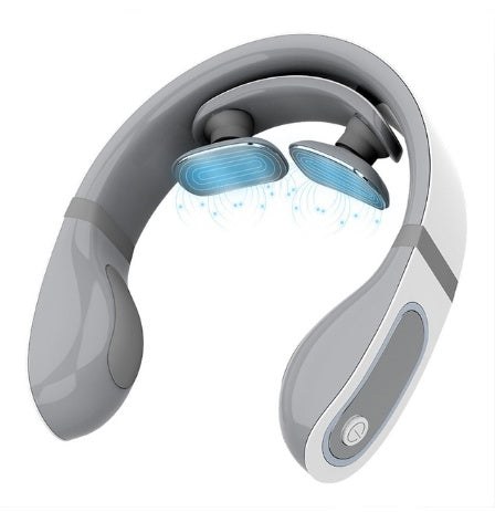 Masajeador cervical inalámbrico 4D – Alivio del dolor muscular y relajación con calor terapéutico