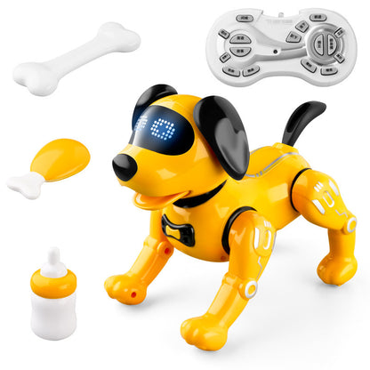 Perro Robot Inteligente con Control Remoto – Mascota Electrónica Interactiva