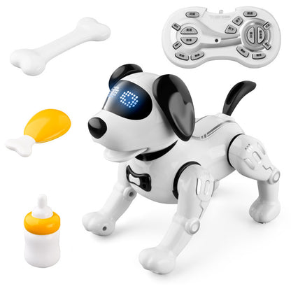 Perro Robot Inteligente con Control Remoto – Mascota Electrónica Interactiva