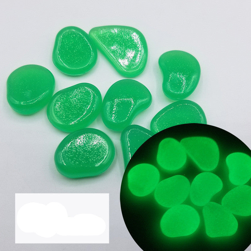 Piedras luminosas decorativas para acuarios y jardín – fluorita artificial fluorescente