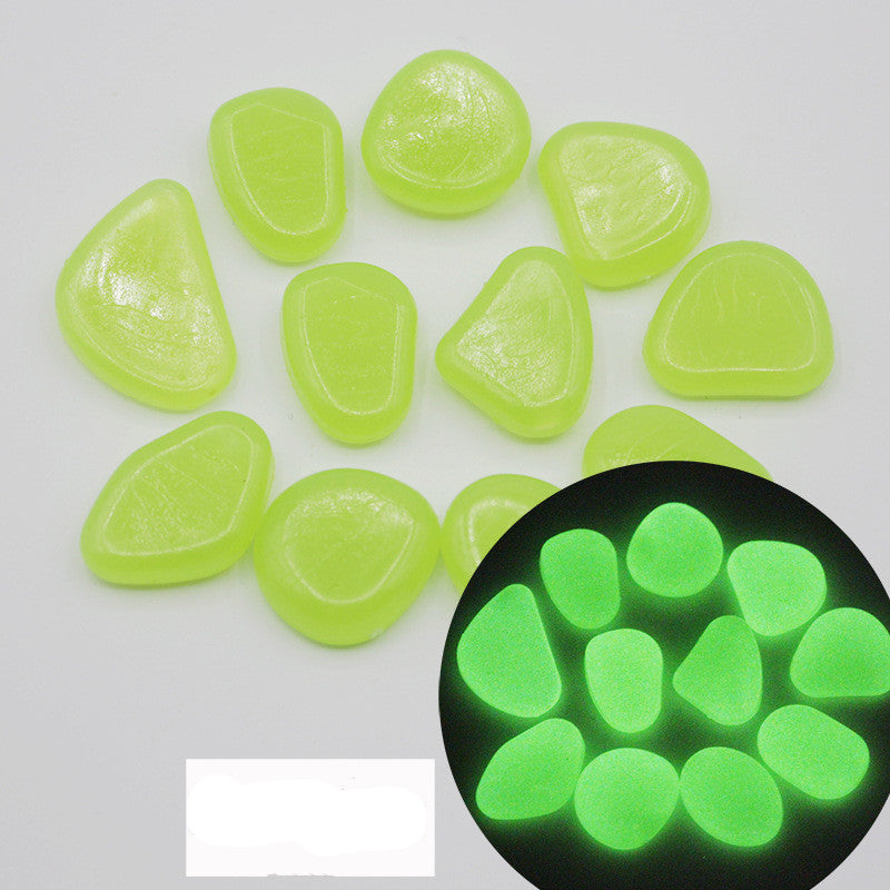 Piedras luminosas decorativas para acuarios y jardín – fluorita artificial fluorescente