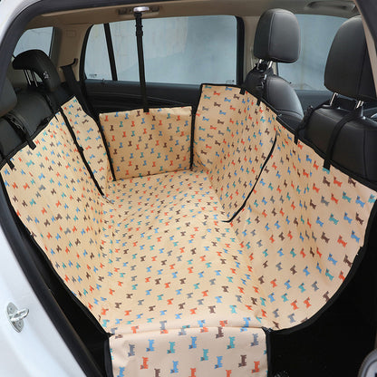 Cubreasiento de lujo para perros – Impermeable y resistente a la suciedad para coche