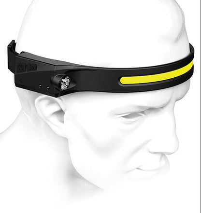 Luz LED con Sensor de Inducción – Recargable IPX6 para Running, Pesca y Actividades Outdoor