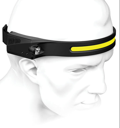 Luz LED con Sensor de Inducción – Recargable IPX6 para Running, Pesca y Actividades Outdoor