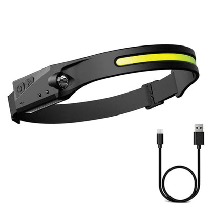 Luz LED con Sensor de Inducción – Recargable IPX6 para Running, Pesca y Actividades Outdoor