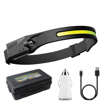 Luz LED con Sensor de Inducción – Recargable IPX6 para Running, Pesca y Actividades Outdoor
