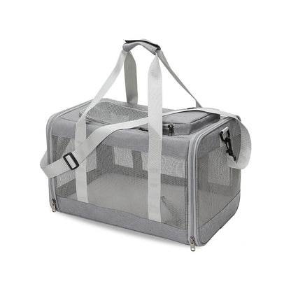 Bolso plegable para gatos o perros pequeños – Ligero, transpirable y resistente para viajes