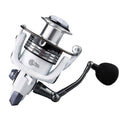 Carrete de pesca profesional de alta precisión – cuerpo metálico y manivela intercambiable