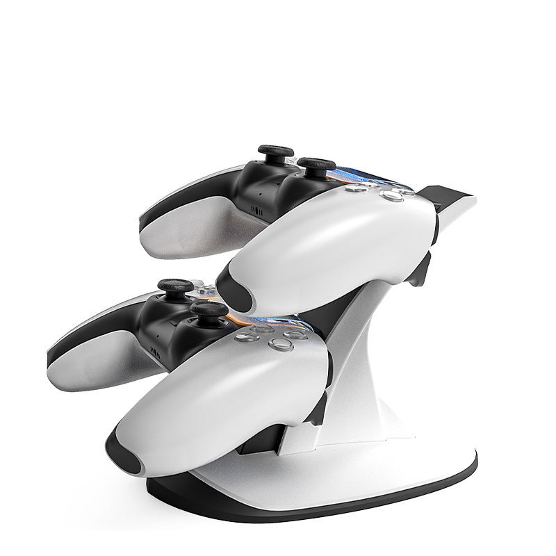Cargador Doble para Mandos Inalámbricos PS5 – Base de Carga Rápida