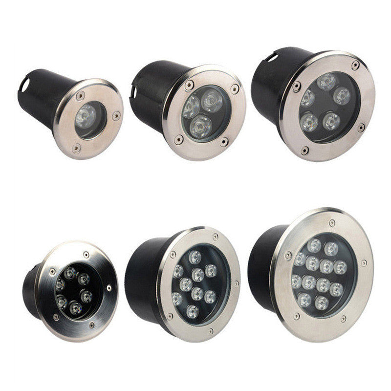 Luz LED Subterránea IP67 RGB – Foco Exterior Impermeable para Jardín y Terraza