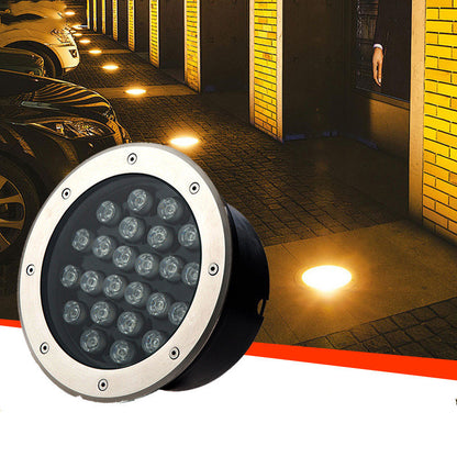 Luz LED Subterránea IP67 RGB – Foco Exterior Impermeable para Jardín y Terraza