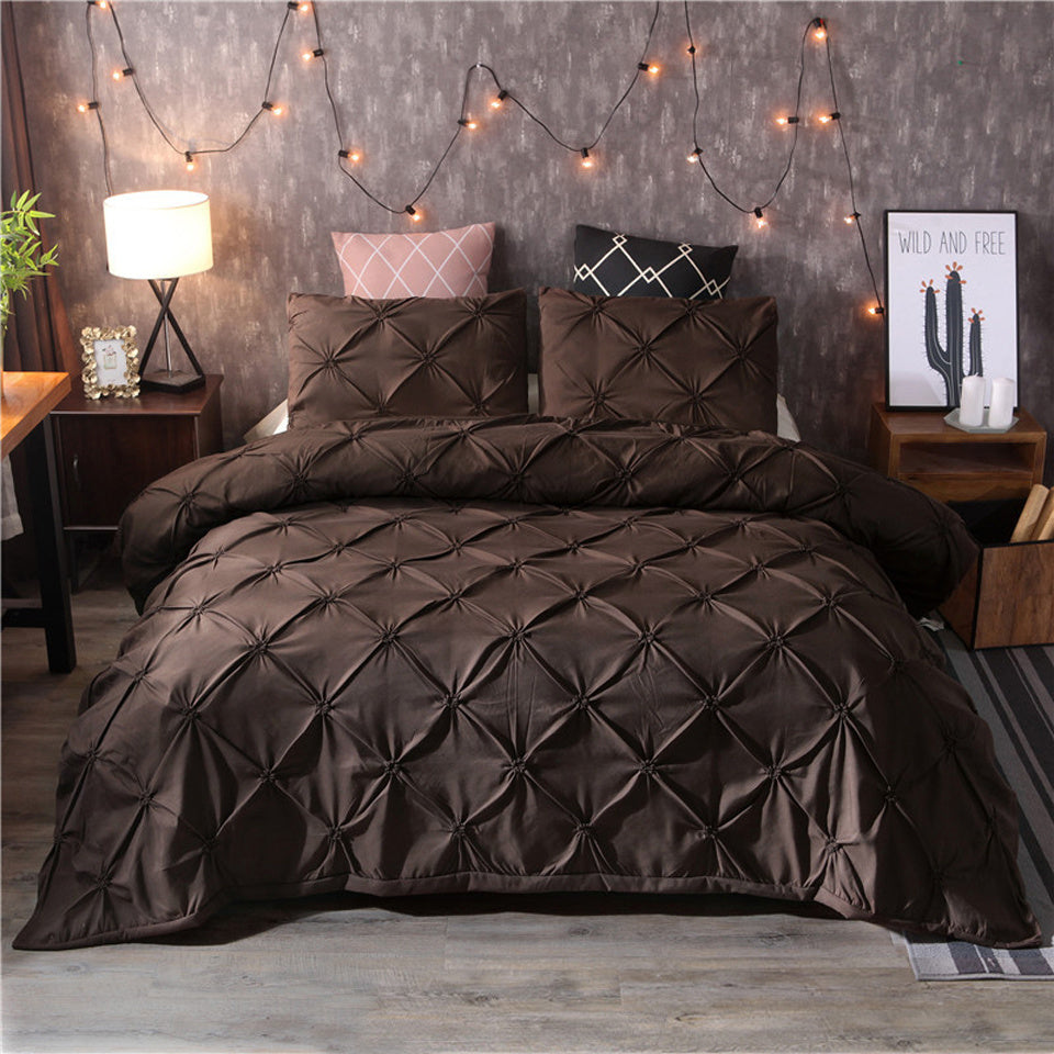 Juego de Cama Liso Craft Home Textiles – Funda Nórdica y Ropa de Cama