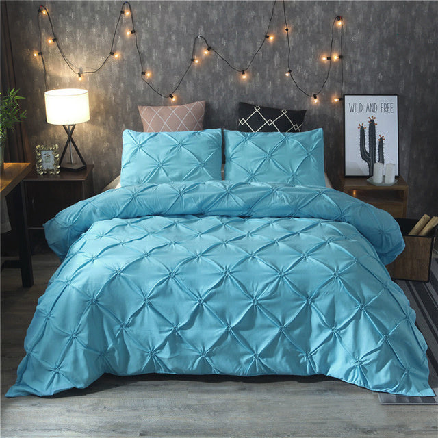 Juego de Cama Liso Craft Home Textiles – Funda Nórdica y Ropa de Cama