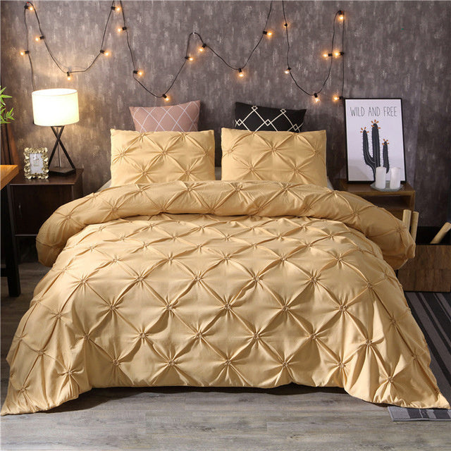 Juego de Cama Liso Craft Home Textiles – Funda Nórdica y Ropa de Cama