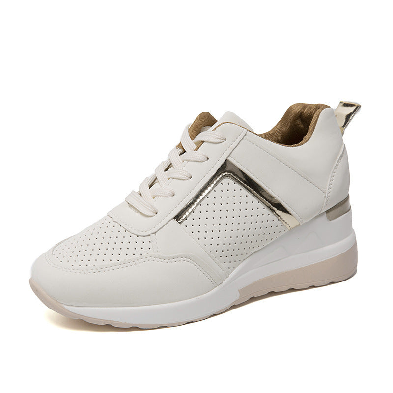 Zapatillas con Plataforma y Tacón Interno para Mujer – Diseño Moderno y Cómodo