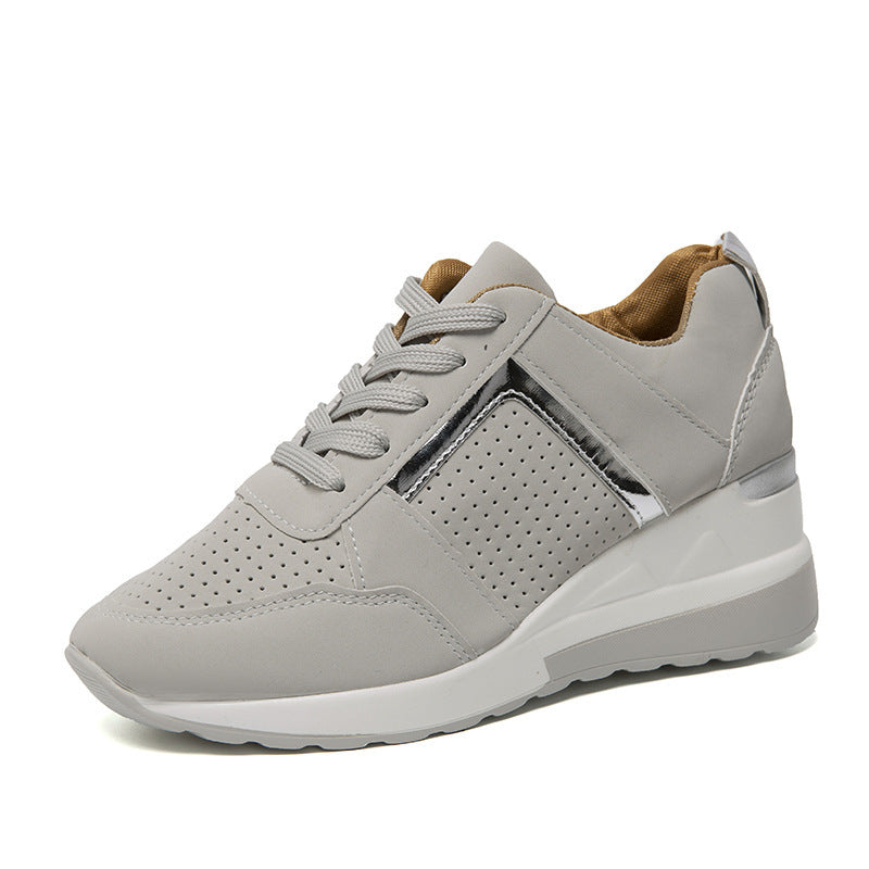 Zapatillas con Plataforma y Tacón Interno para Mujer – Diseño Moderno y Cómodo