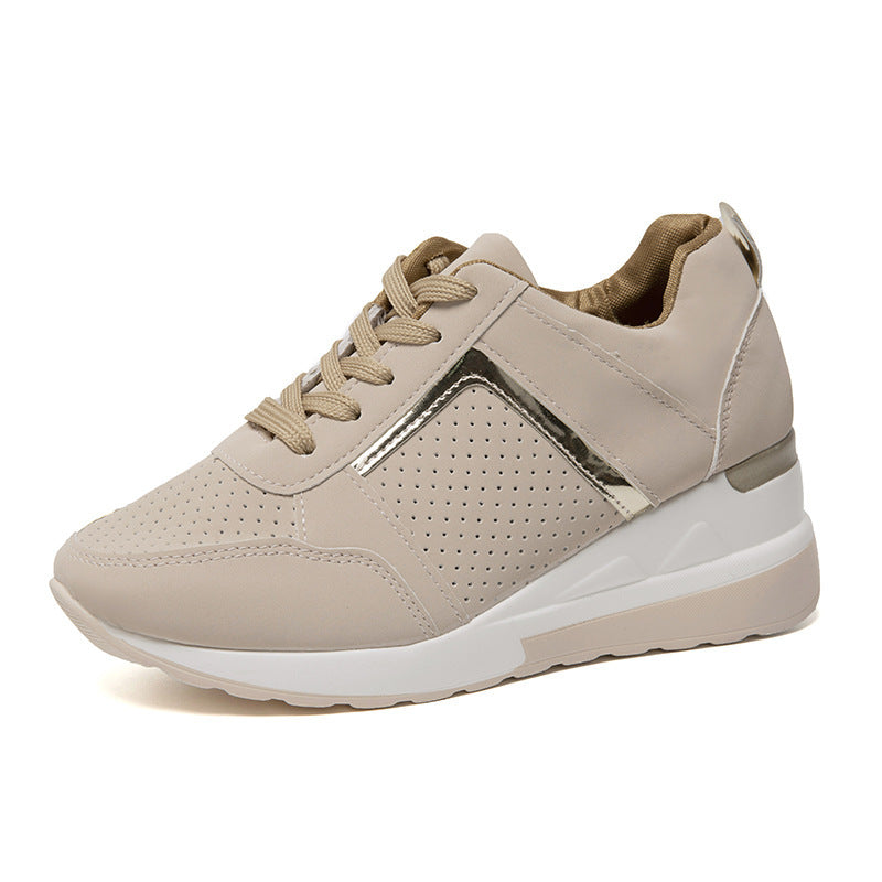 Zapatillas con Plataforma y Tacón Interno para Mujer – Diseño Moderno y Cómodo