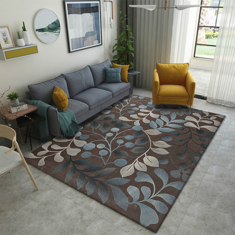 Alfombra moderna de lujo ligero — Diseño abstracto con degradado elegante