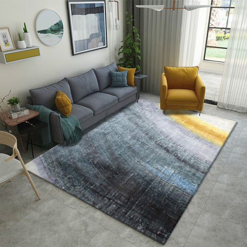 Alfombra moderna de lujo ligero — Diseño abstracto con degradado elegante