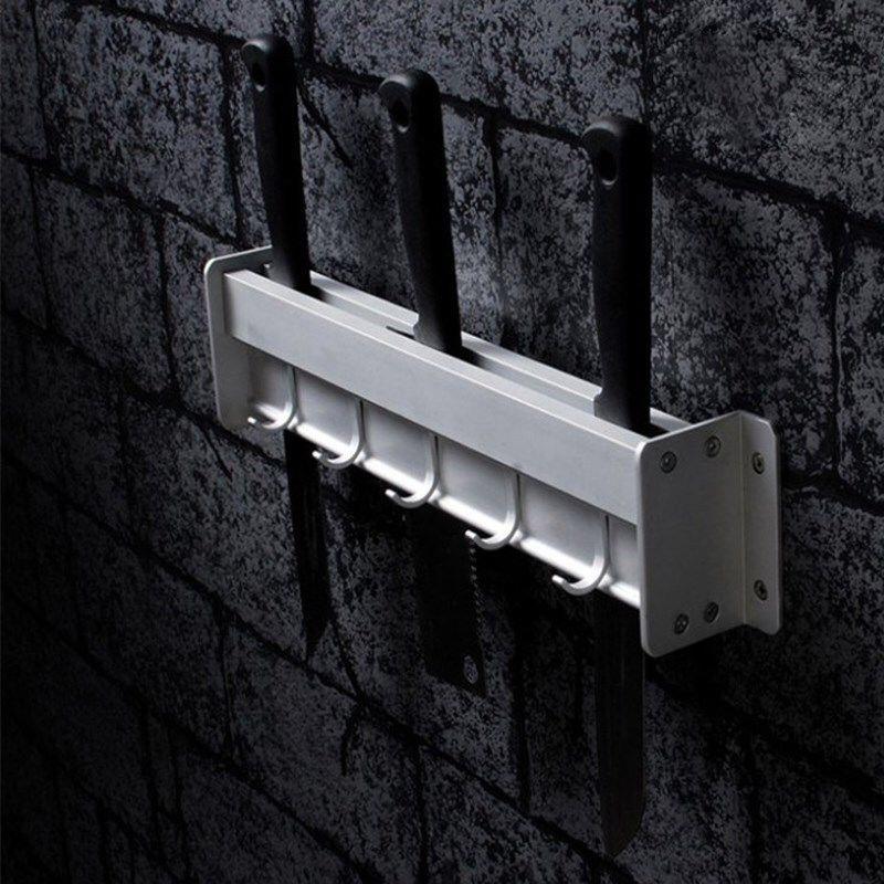 Estante de aluminio para cocina – Soporte de pared moderno