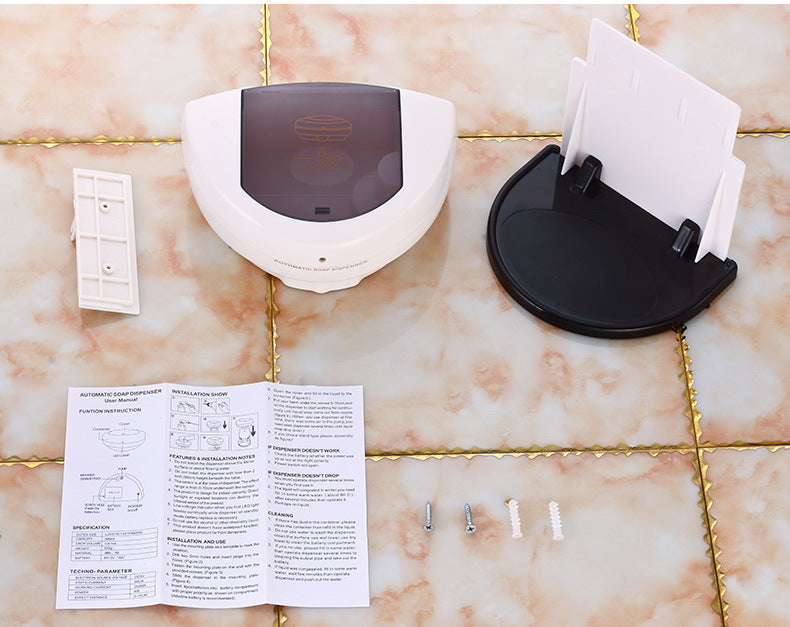 Dispensador automático de jabón — Sensor inteligente y montaje mural