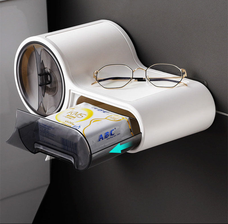 Portarrollos de baño moderno — Diseño creativo y resistente al agua