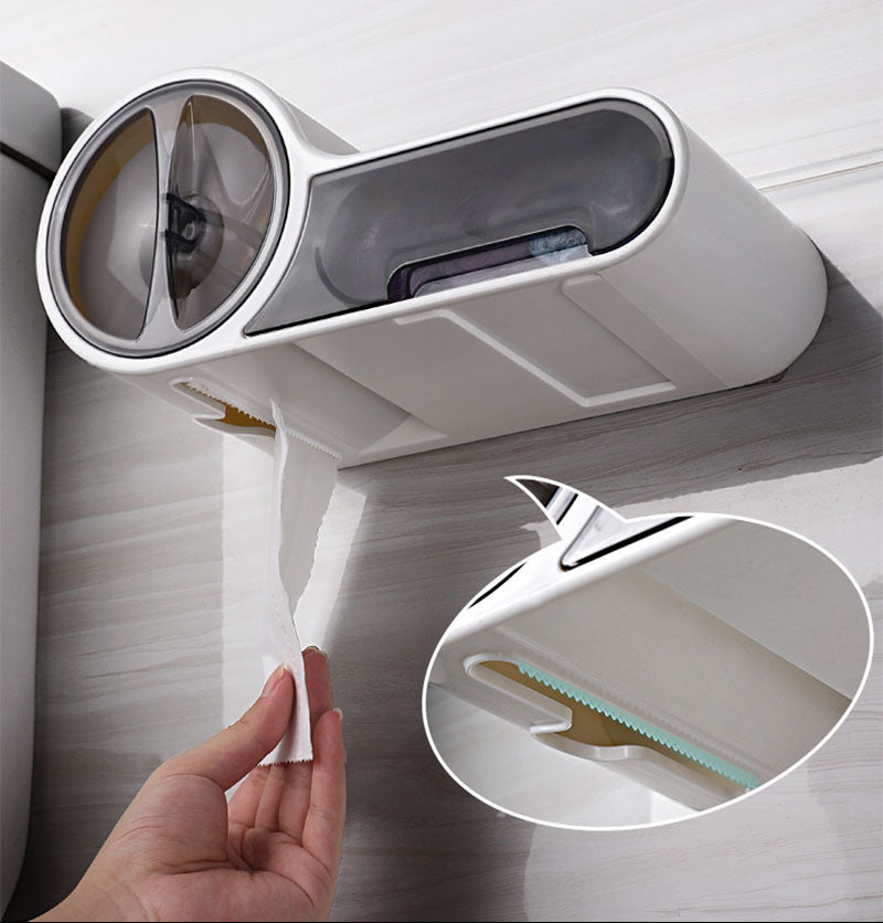 Portarrollos de baño moderno — Diseño creativo y resistente al agua