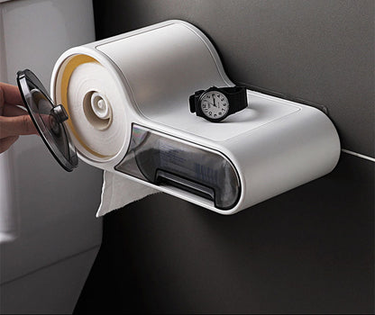 Portarrollos de baño moderno — Diseño creativo y resistente al agua