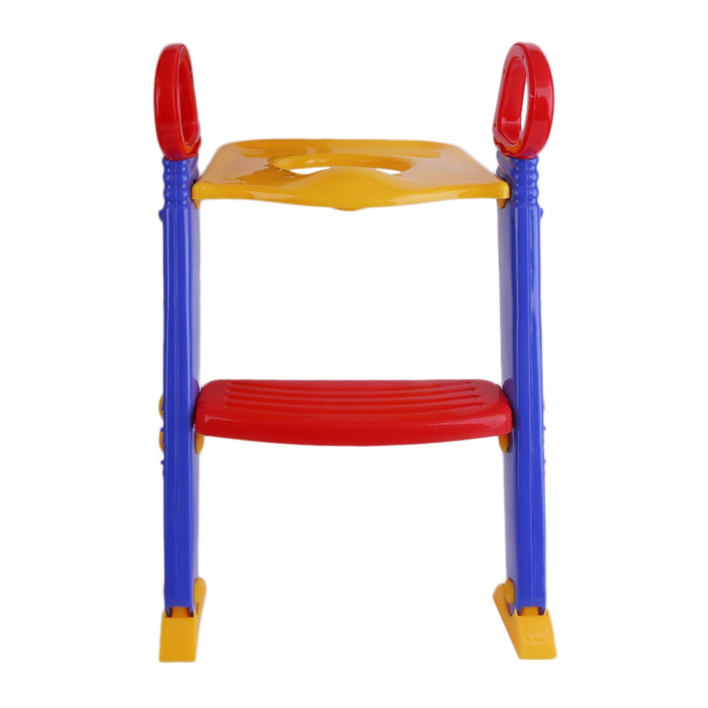 Escalera 3 en 1 para entrenamiento infantil — Asiento de inodoro con seguridad y comodidad