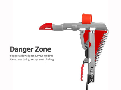 Soporte automático para caña de pescar de acero inoxidable – con resorte y sensibilidad ajustable