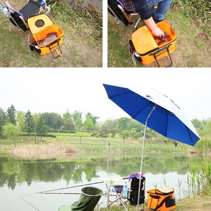 Bolsa de pesca plegable EVA impermeable – caja viva portátil para peces