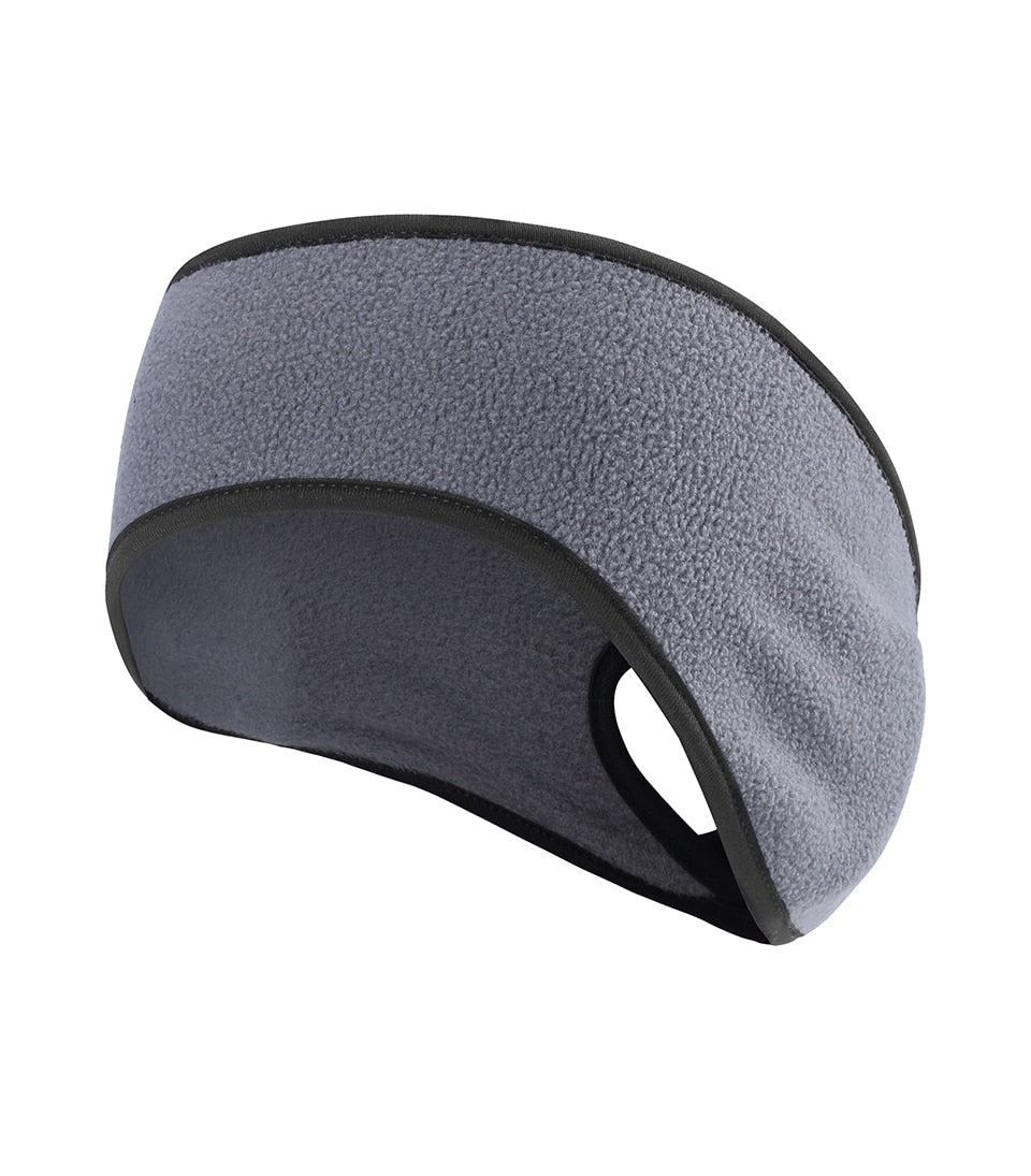 Cinta deportiva térmica unisex – Banda elástica con forro polar para running, fitness y yoga