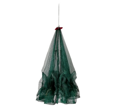 Red trampa automática de pesca plegable – nylon reforzado con cierre superior