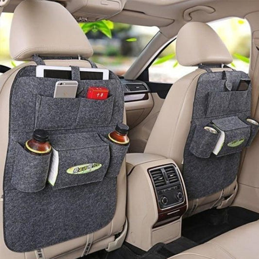 Organizador multifuncional para asiento de coche 👜🚗🧼