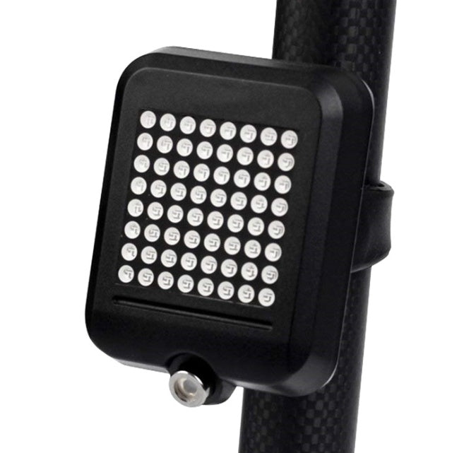 Luz trasera inteligente para bicicleta – Señales automáticas de giro, freno y recarga USB
