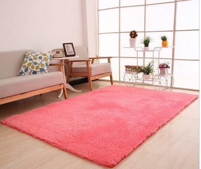 Alfombra suave y acolchada para salón, dormitorio y hogar – estilo moderno antideslizante