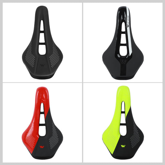🚴‍♂️ Asiento de Bicicleta Ergonómico Antideslizante WEST BIKING 🟥⚫ – Cómodo, Moderno y Profesional