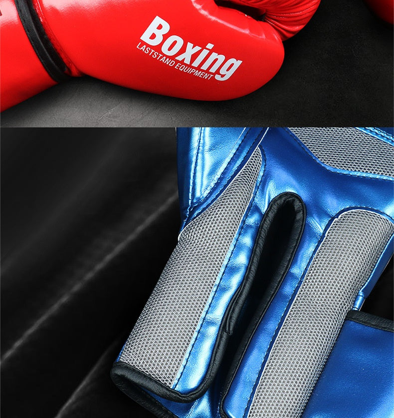 Guantes de boxeo profesionales – Entrenamiento sanda para hombre y mujer