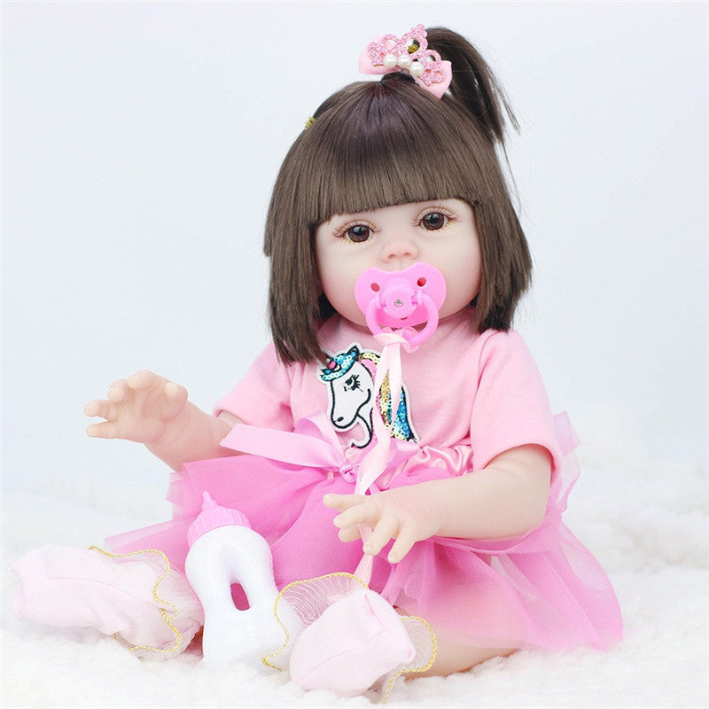 Muñeca Realista para Niños 46 cm / 53 cm – Con Función de Beber y Orinar