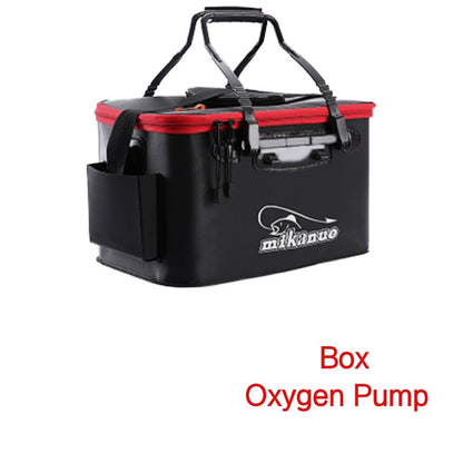 Bolsa de pesca plegable EVA impermeable – caja viva portátil para peces
