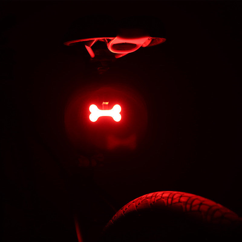 Luz trasera USB para bicicleta – LED recargable y resistente al agua