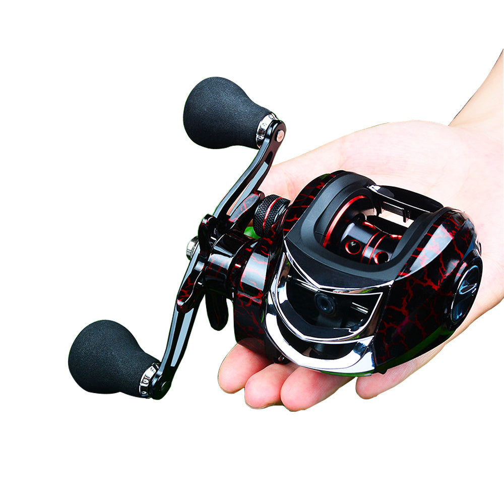 Carrete de pesca profesional 18+1BB con freno magnético y relación 7.1:1