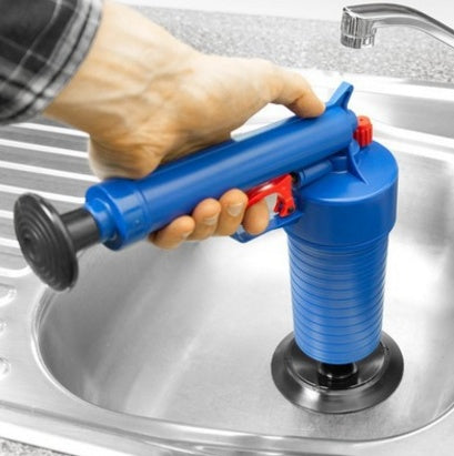 Pistola desatascadora de alta presión — Air Power Drain Blaster